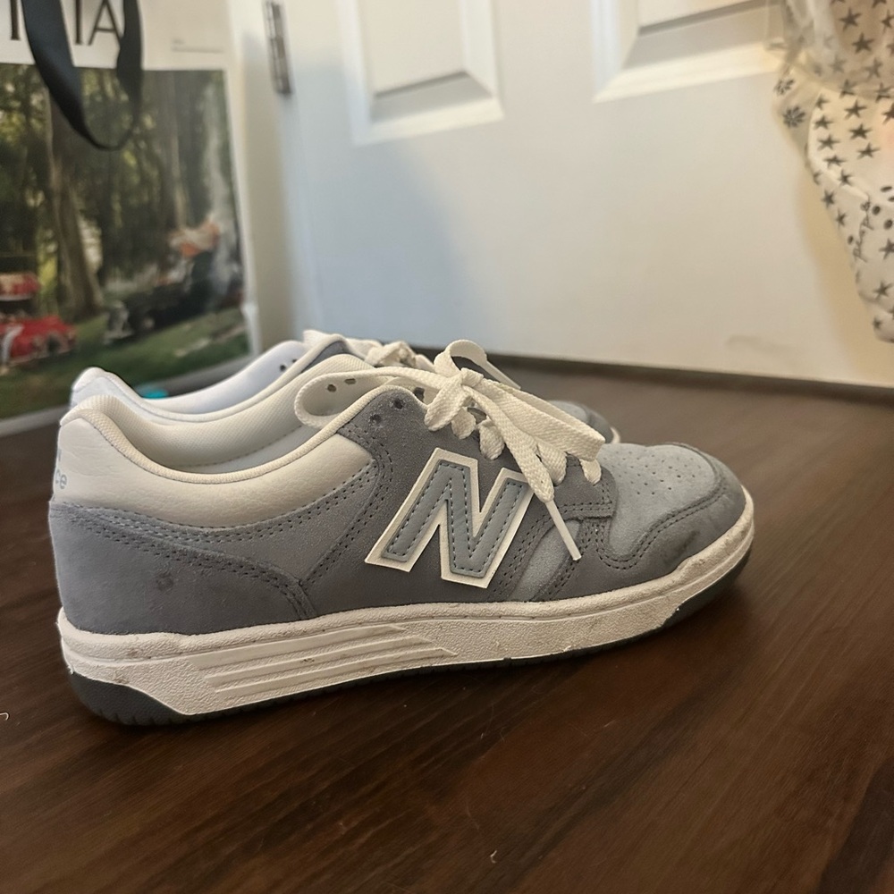 Blue/grey New Balance 480s
